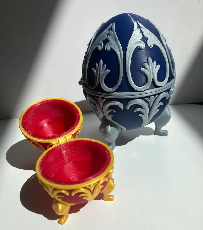 Faberge Egg by Printed Bits | Download free STL model | Printables.com