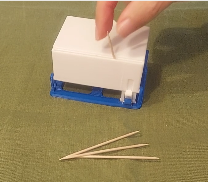 Toothpick dispenser