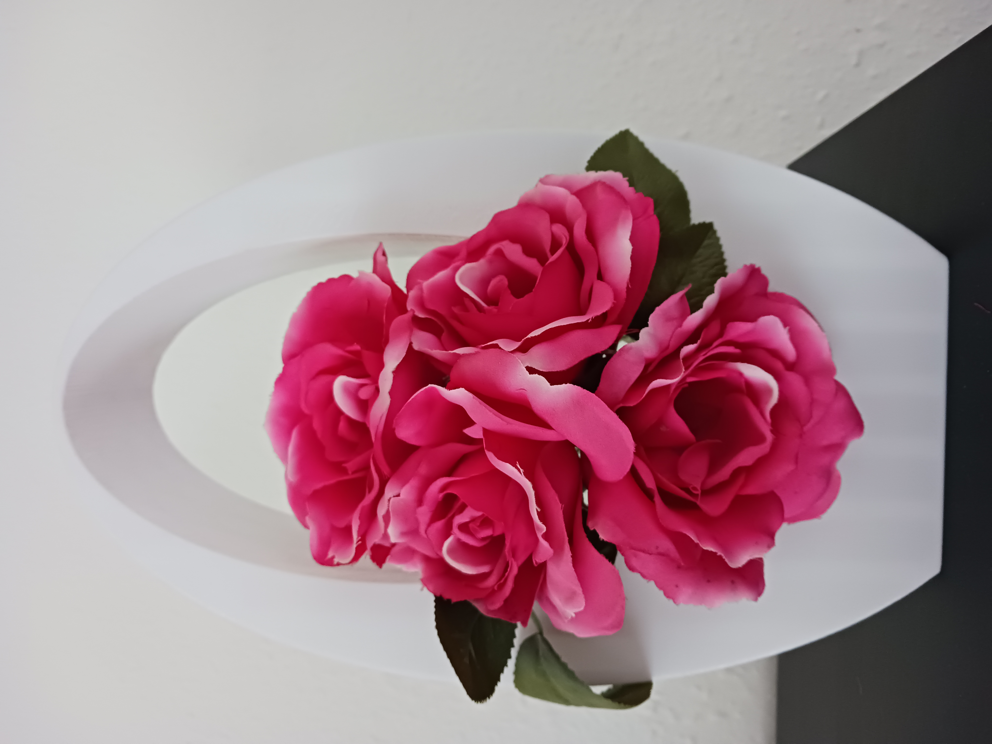 Simple Modern Oval Vase