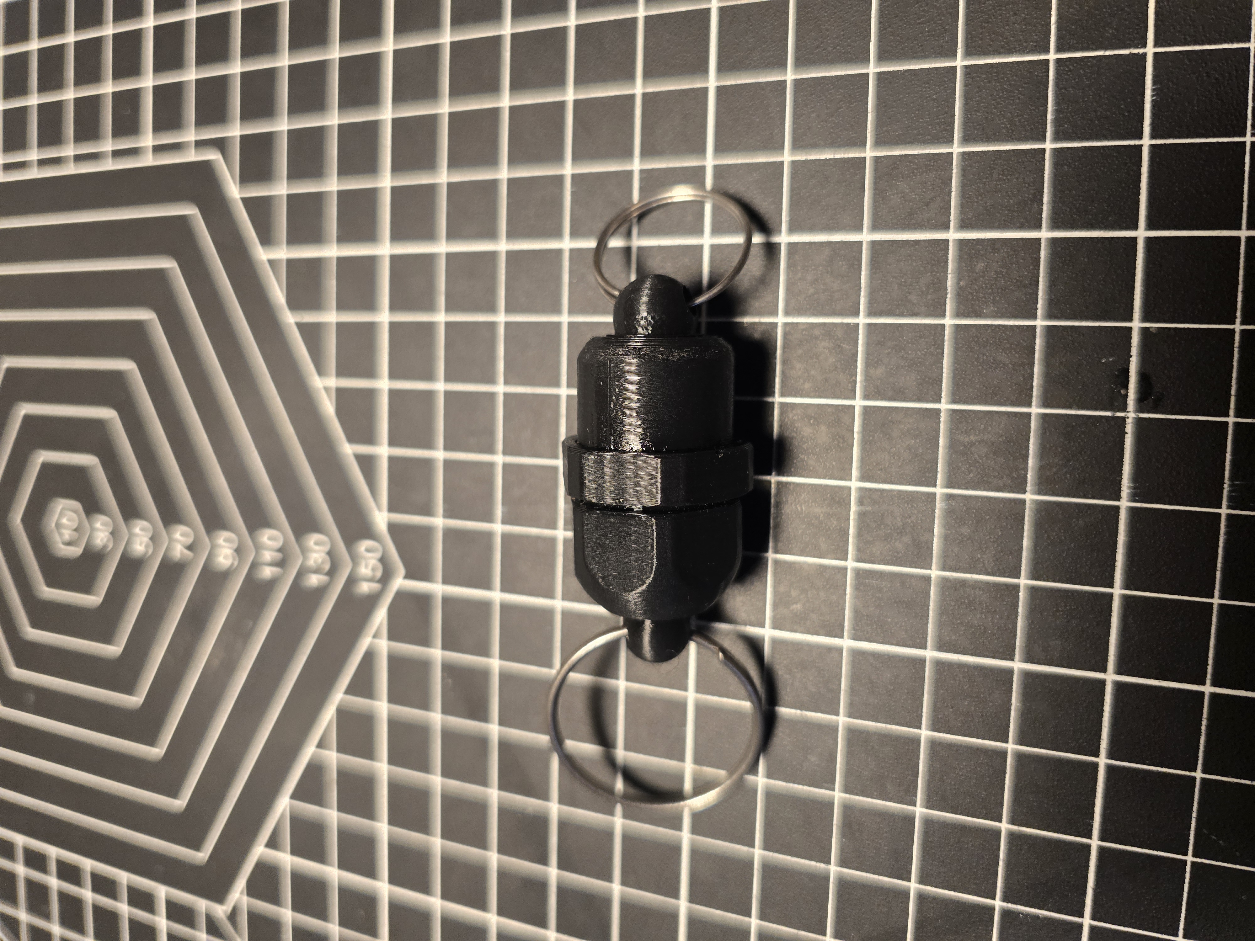Hose quick connect keychain