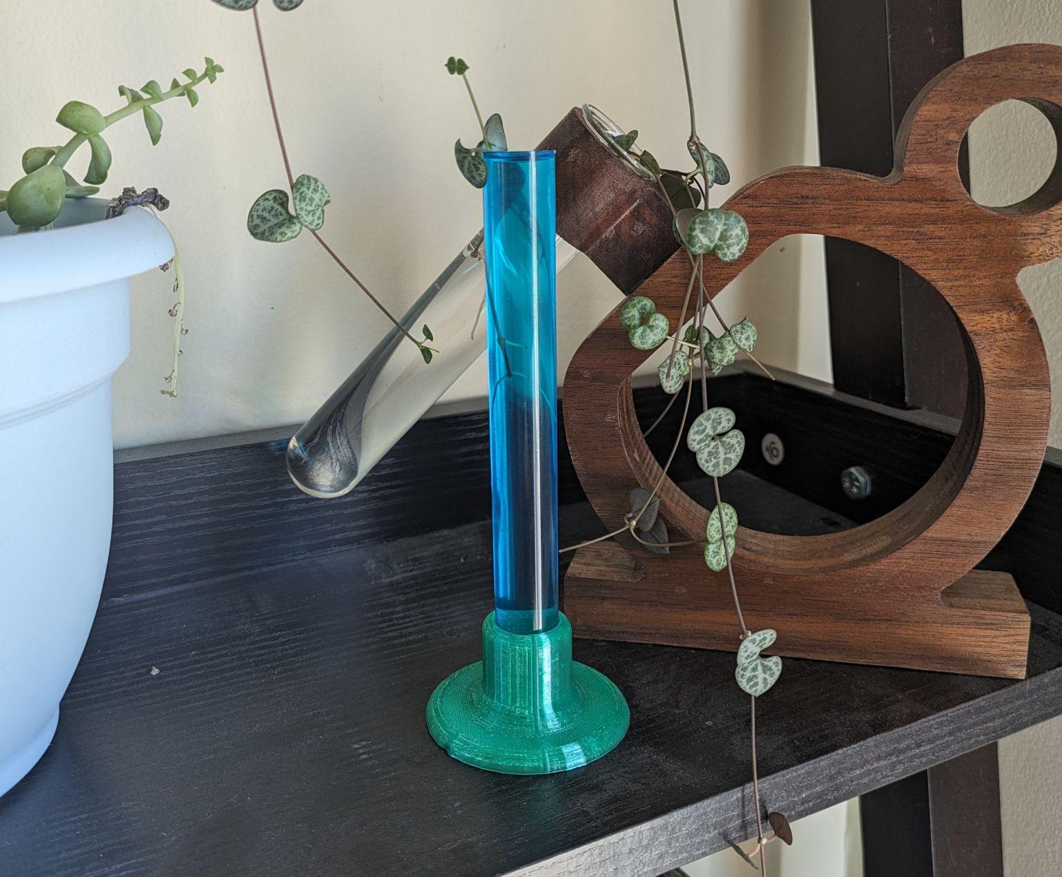 Simple Vial Holder for Plant Propagation