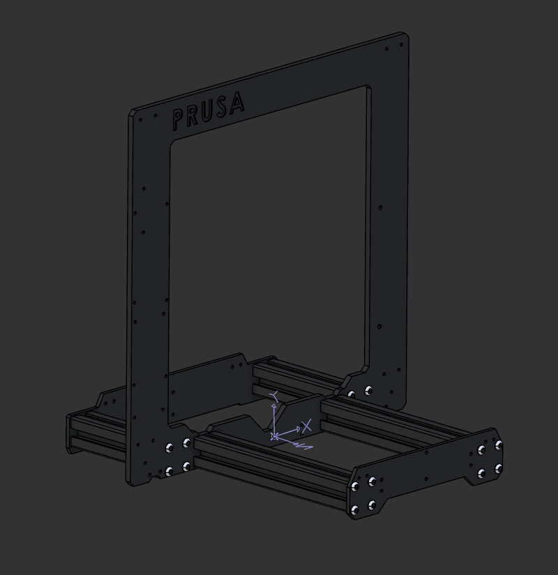 Prusa MK3 Frame Step File by promo_3d | Download free STL model ...