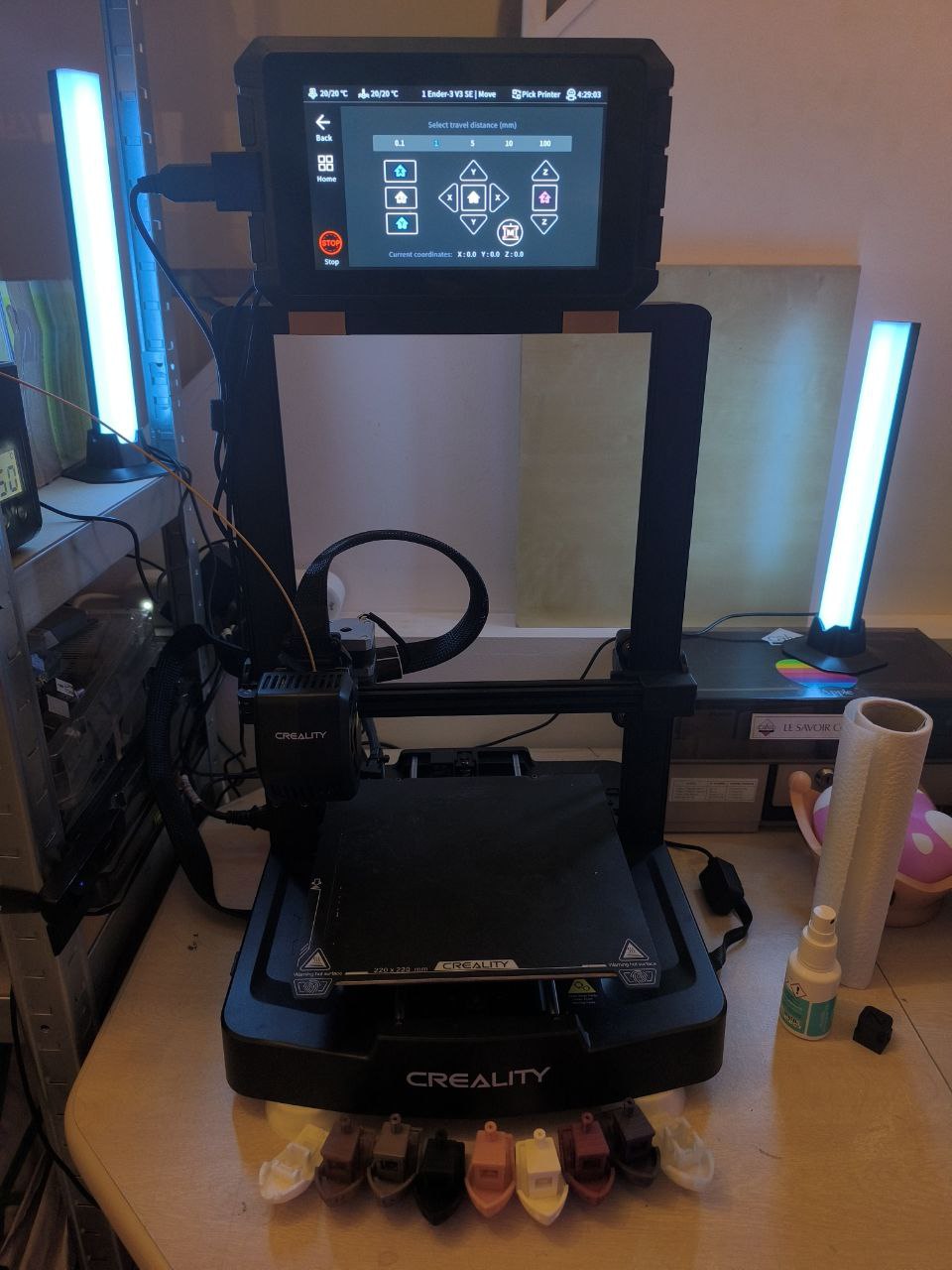 Sonic Pad top mount for Ender 3 v3 SE/KE