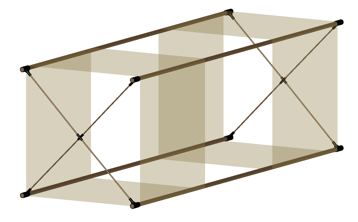 Box kite connectors by Copacat Download free STL model