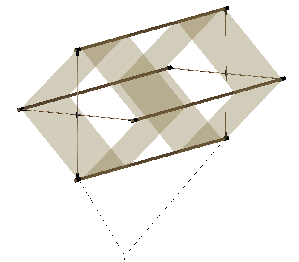 Box kite connectors by Copacat Download free STL model