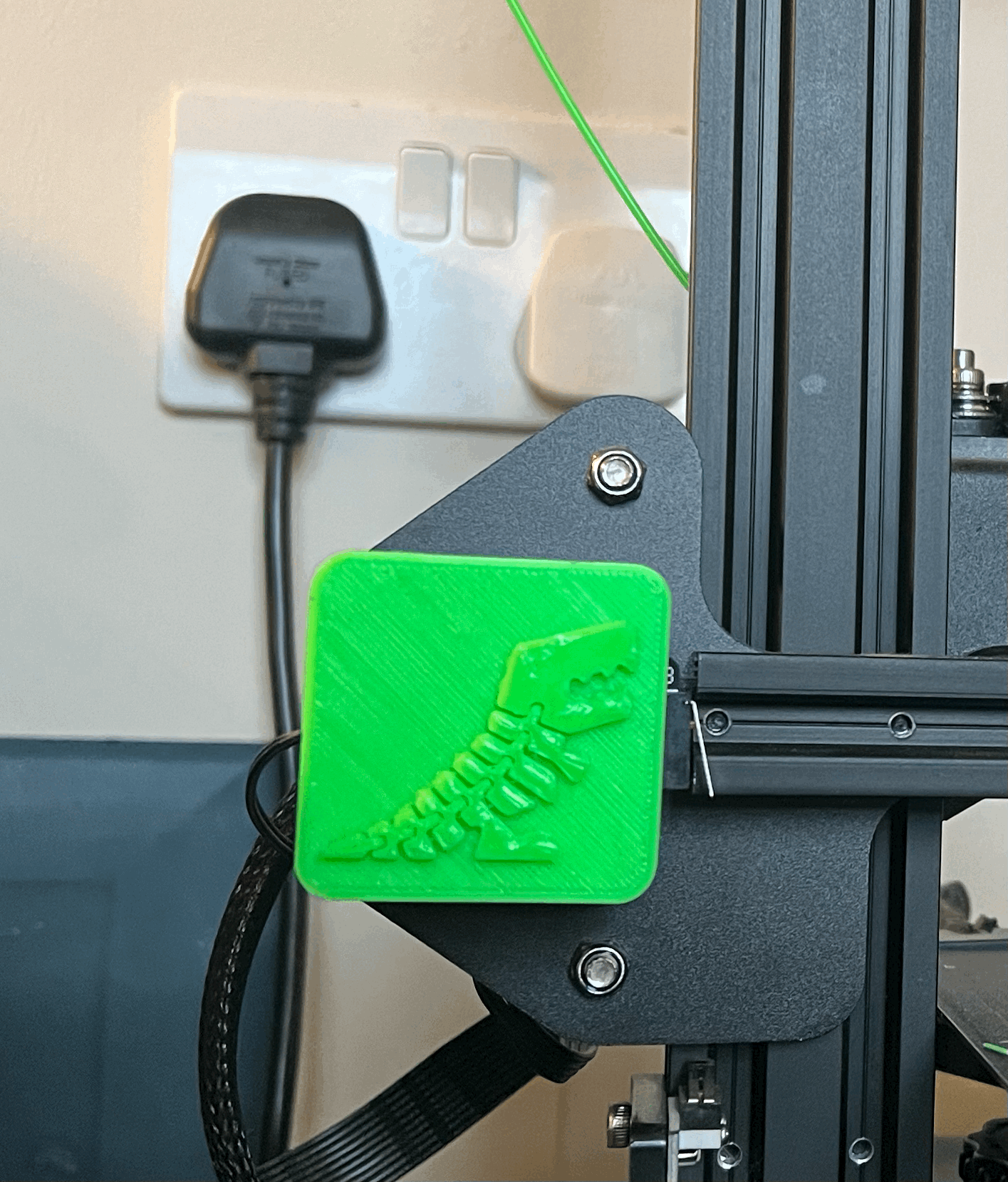Flexi Rex Qr code cover. Ender 3v2