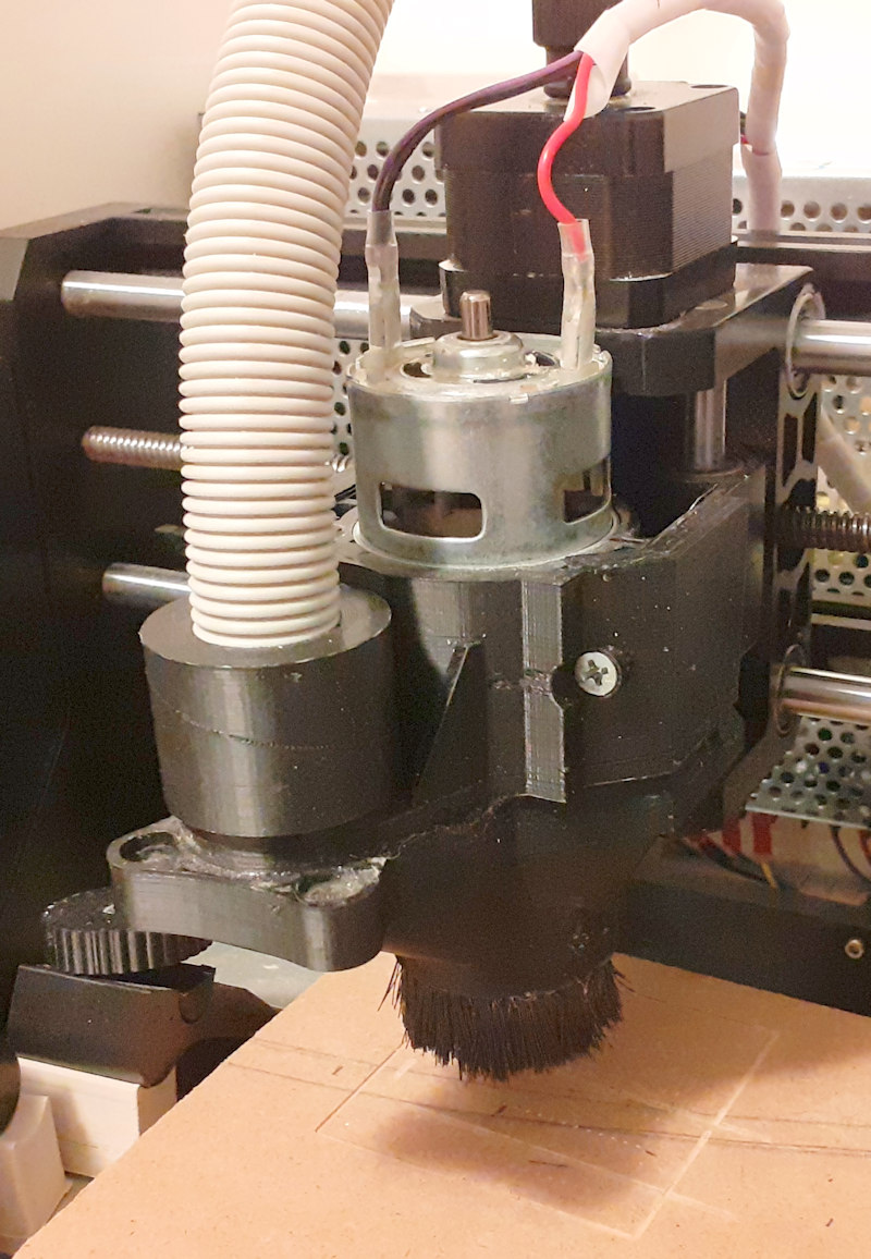 CNC3018 Pro Dust Deduction