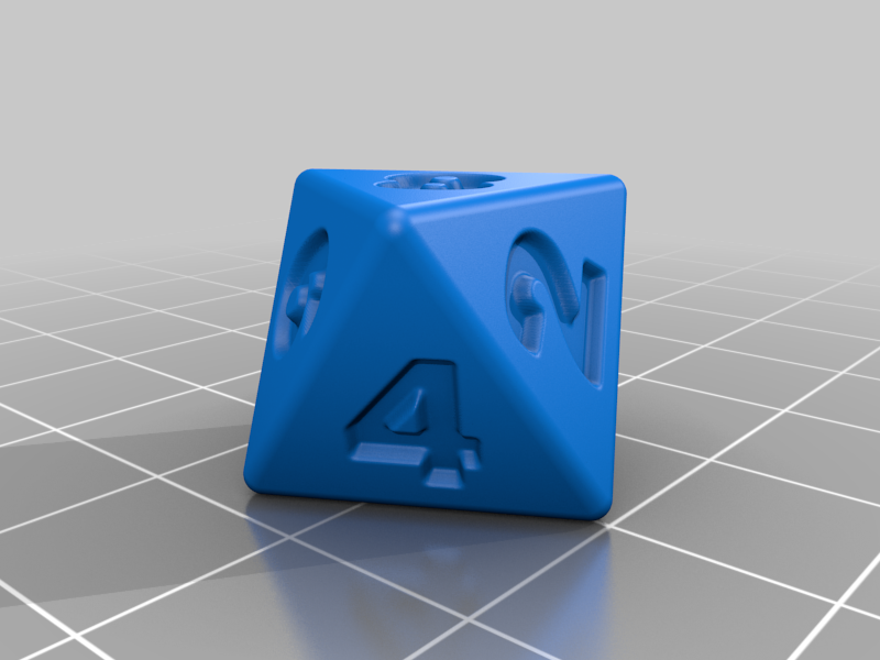 Miniatura 3 do modelo 3D Dice Generator