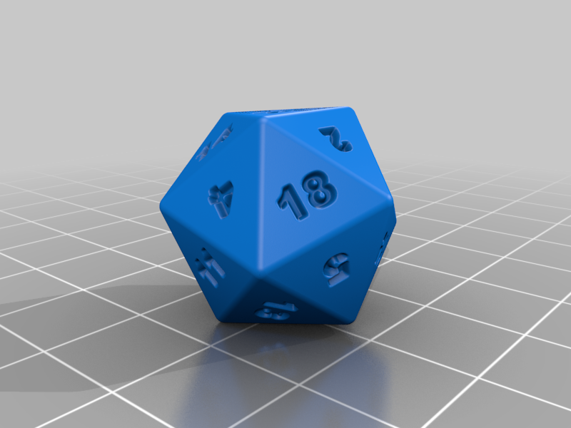 Miniatura 7 do modelo 3D Dice Generator