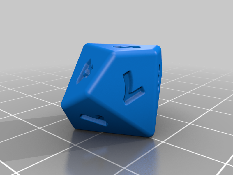 Miniatura 6 do modelo 3D Dice Generator