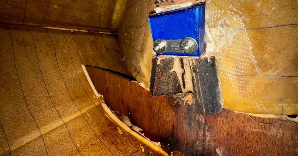 RS600 Kicker U Bolt Backing Plate by wrussell Download free STL model