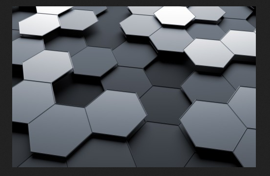 hexagon wall