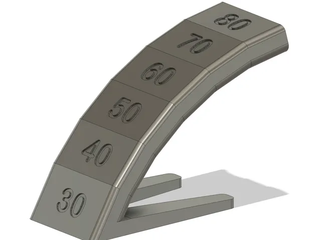 Overhang with Curves Test