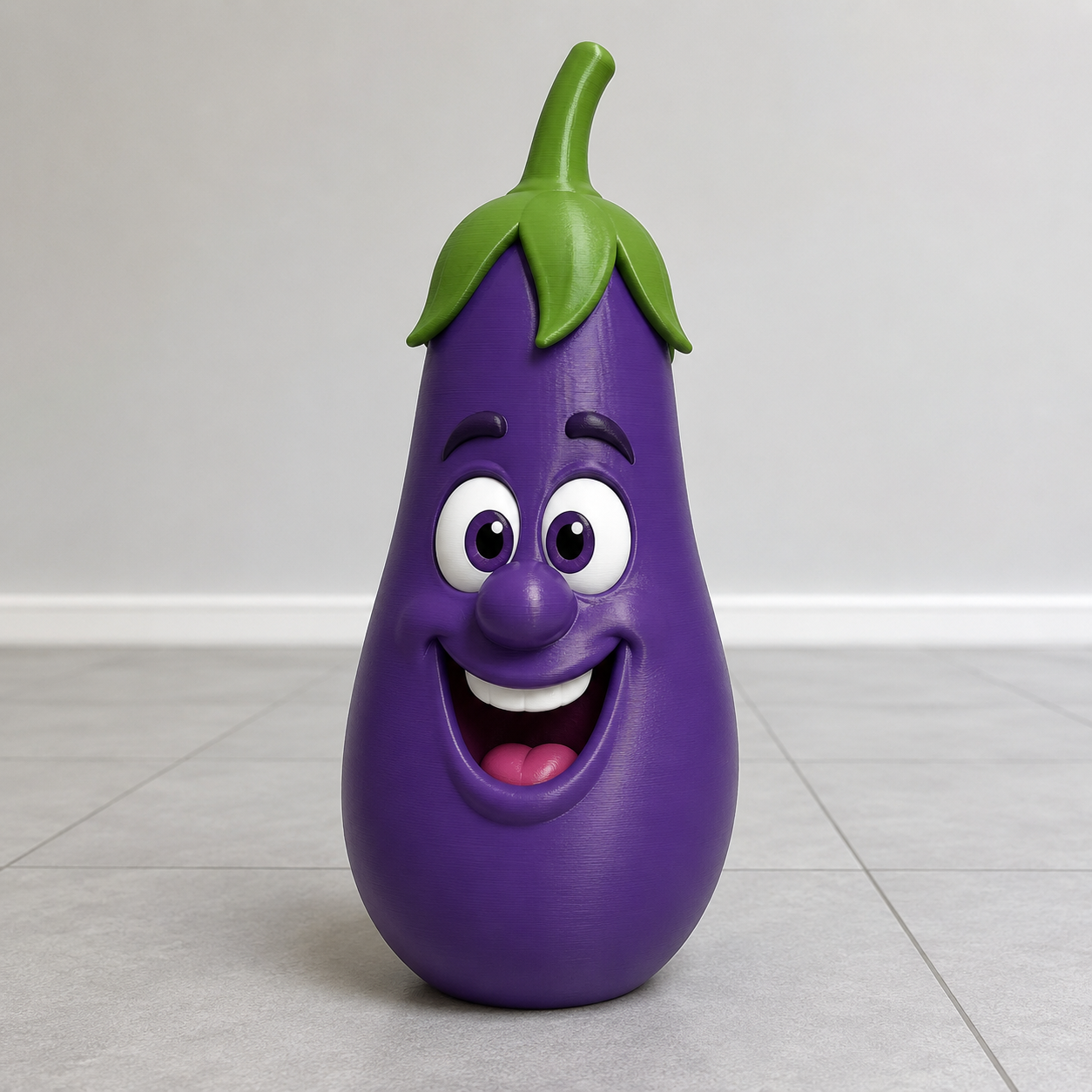 Lustige Aubergine - Funny eggplant