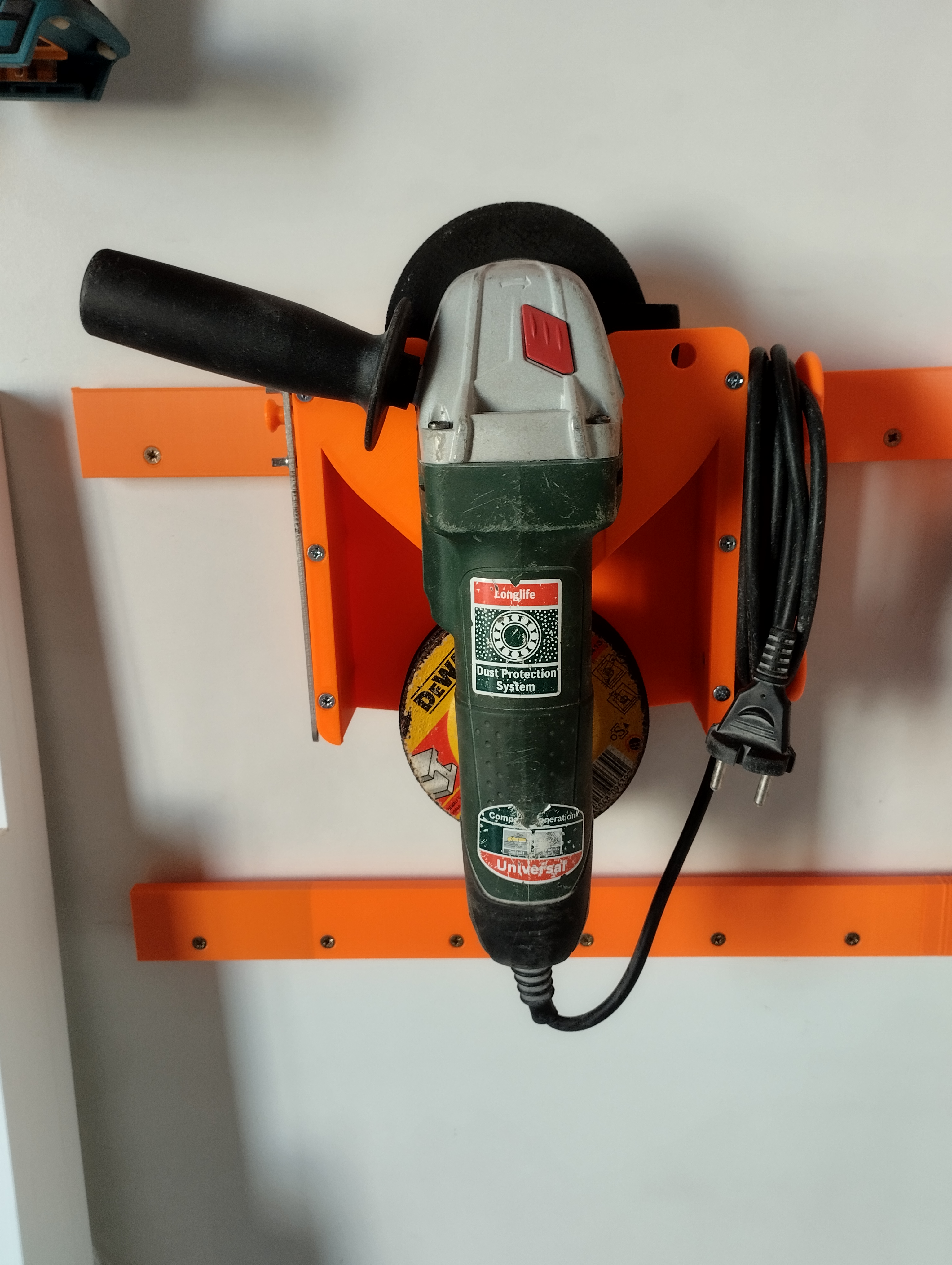 Angle grinder holder