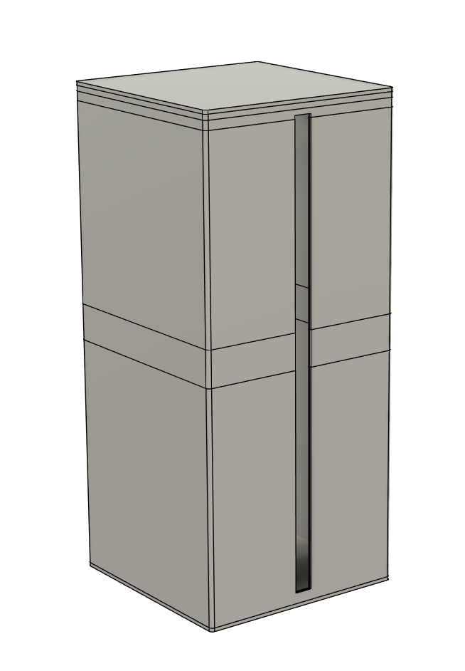 Parametric Paper Towel Dispenser