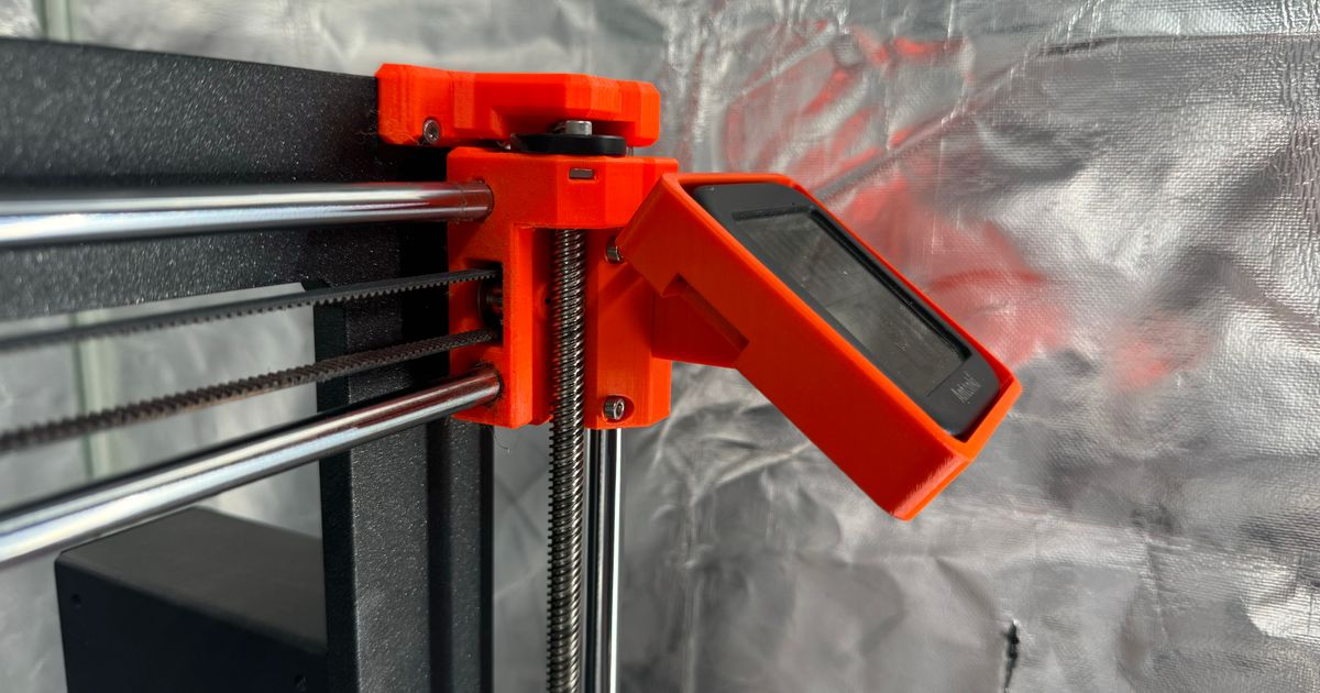 Prusa i3 Mk4 X Gantry Thermometer Holder by ross549 | Download free STL ...