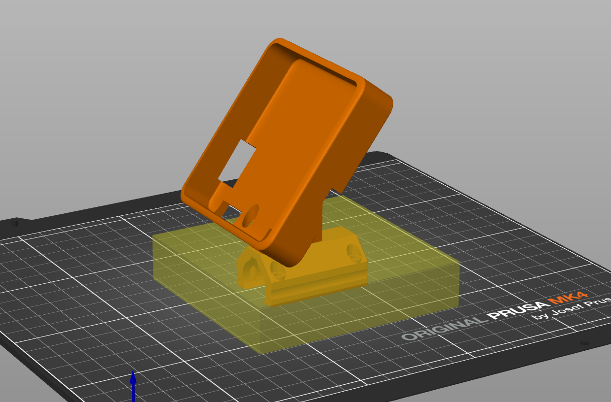 Prusa i3 Mk4 X Gantry Thermometer Holder by ross549 | Download free STL ...