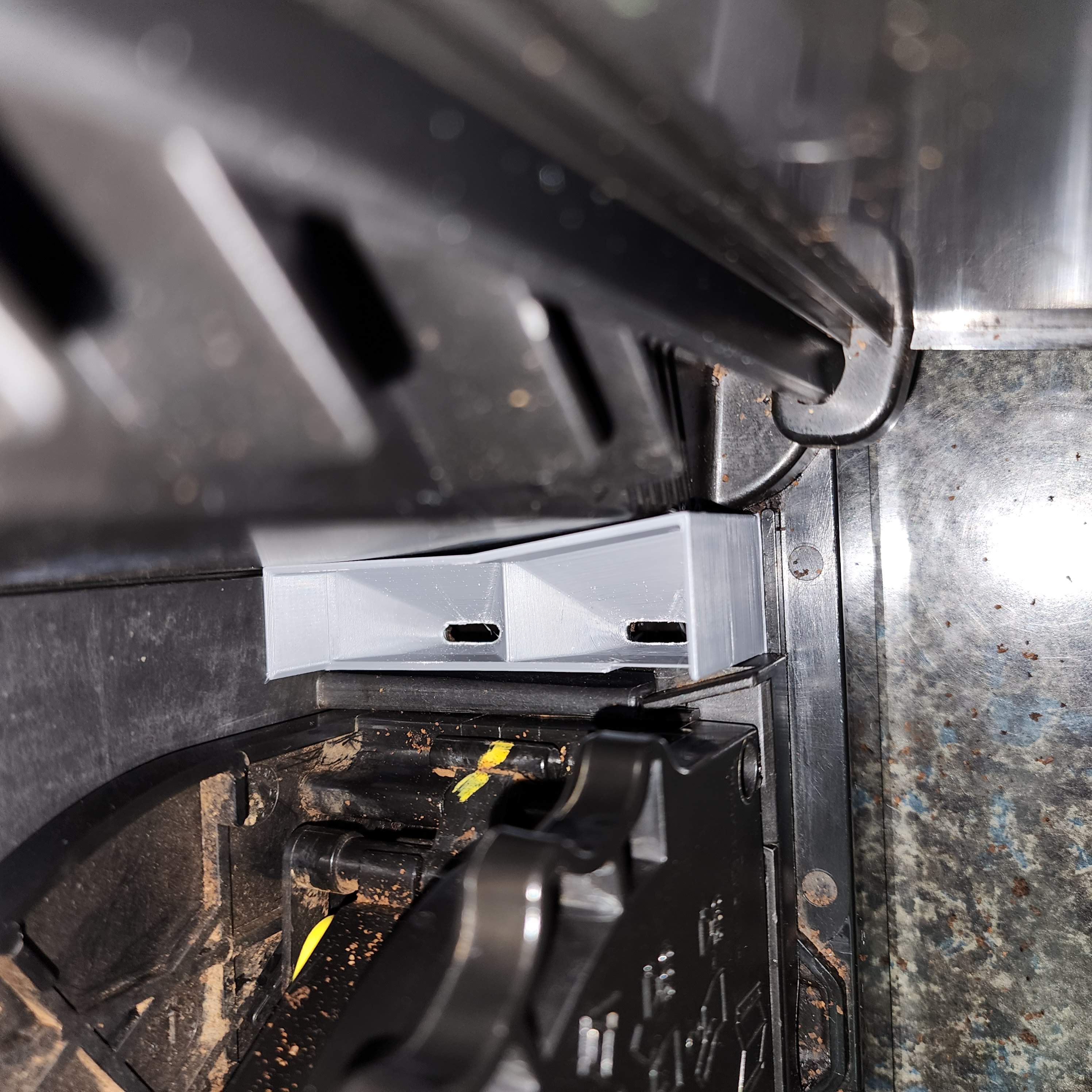 Saeco Lirika's Coffee Machine leaked coffee duct  to the drip tray