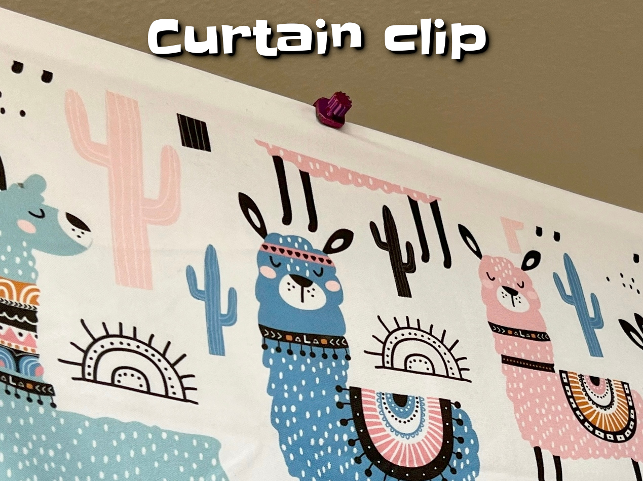 Curtain clip