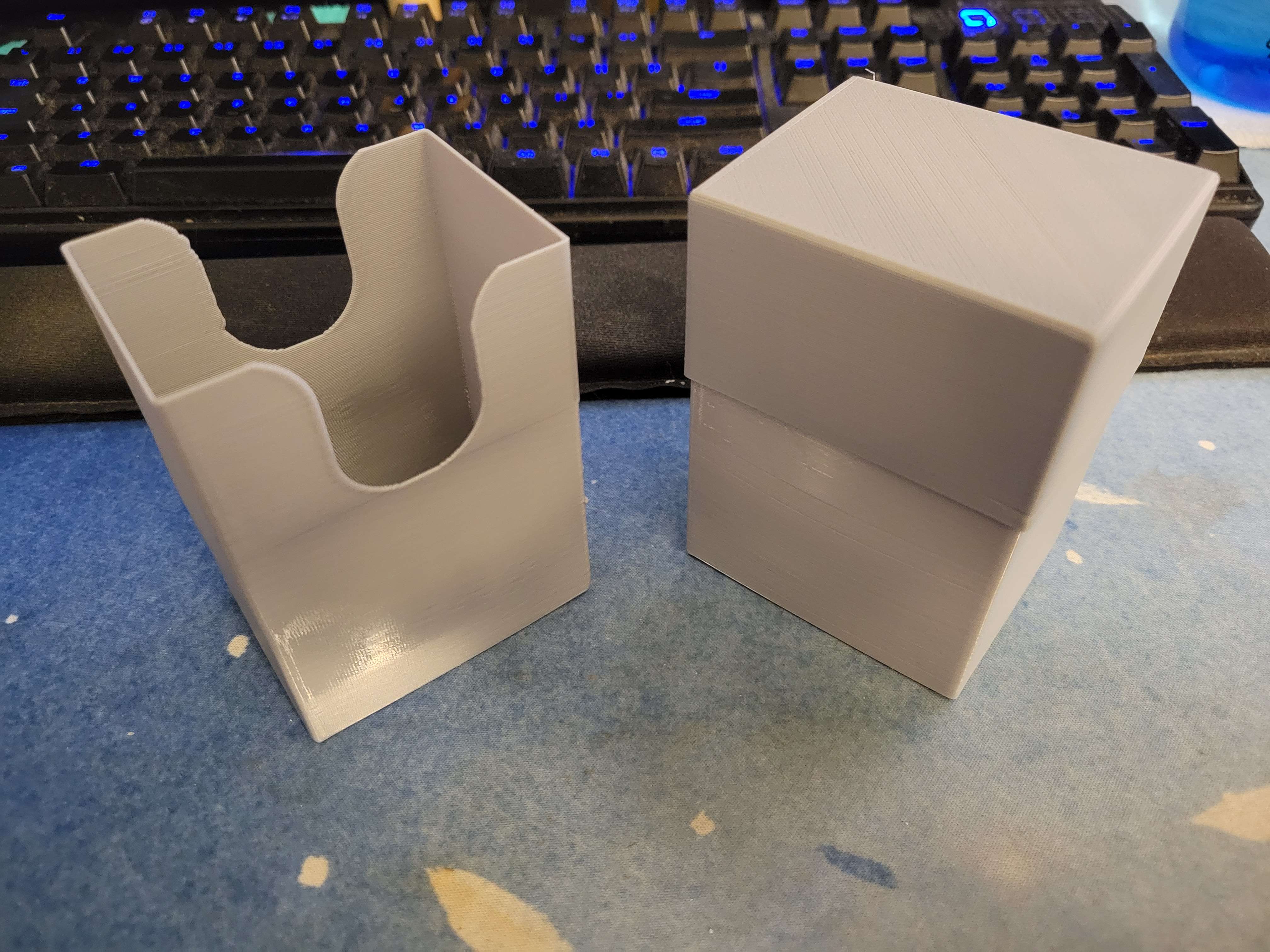 Single-Wall MTG or other TCG Deckbox (Flesh and Blood and Pokemon too!)