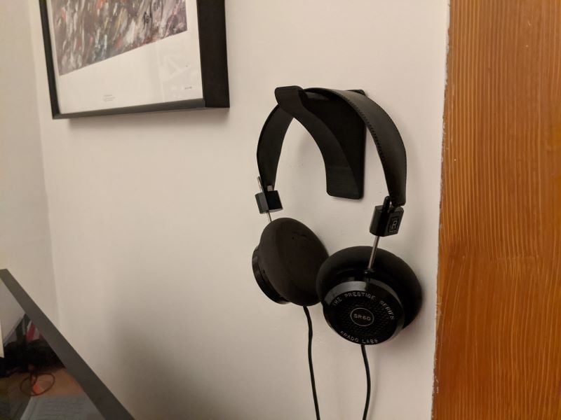 Command Strip Stick On Headphone Wall Hook by flankmostrum | Download ...