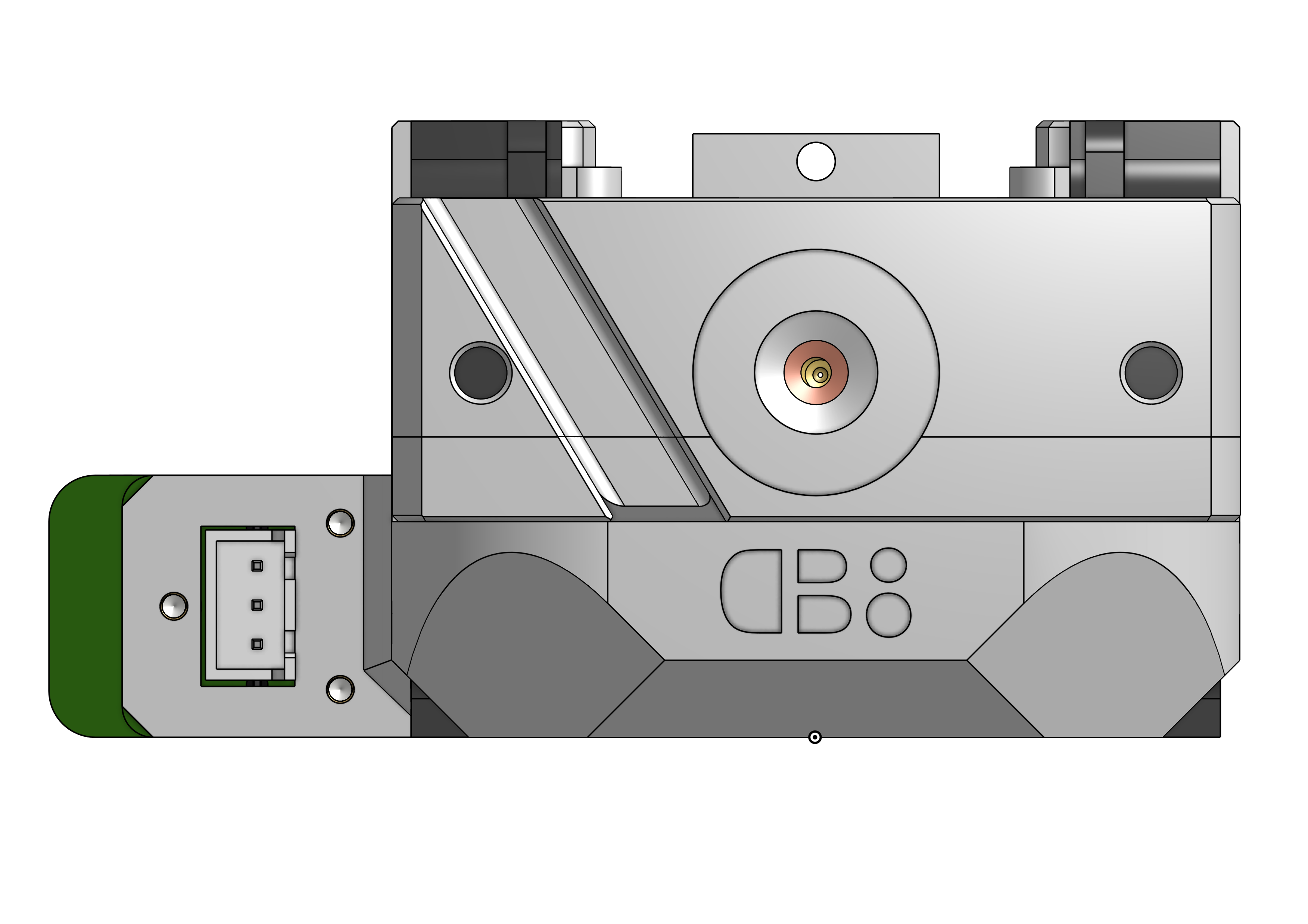 Dragon Burner PCB Klicky By Mtczekajlo Download Free STL Model dragon-burner-pcb-klicky-by-mtczekajlo-download-free-stl-model