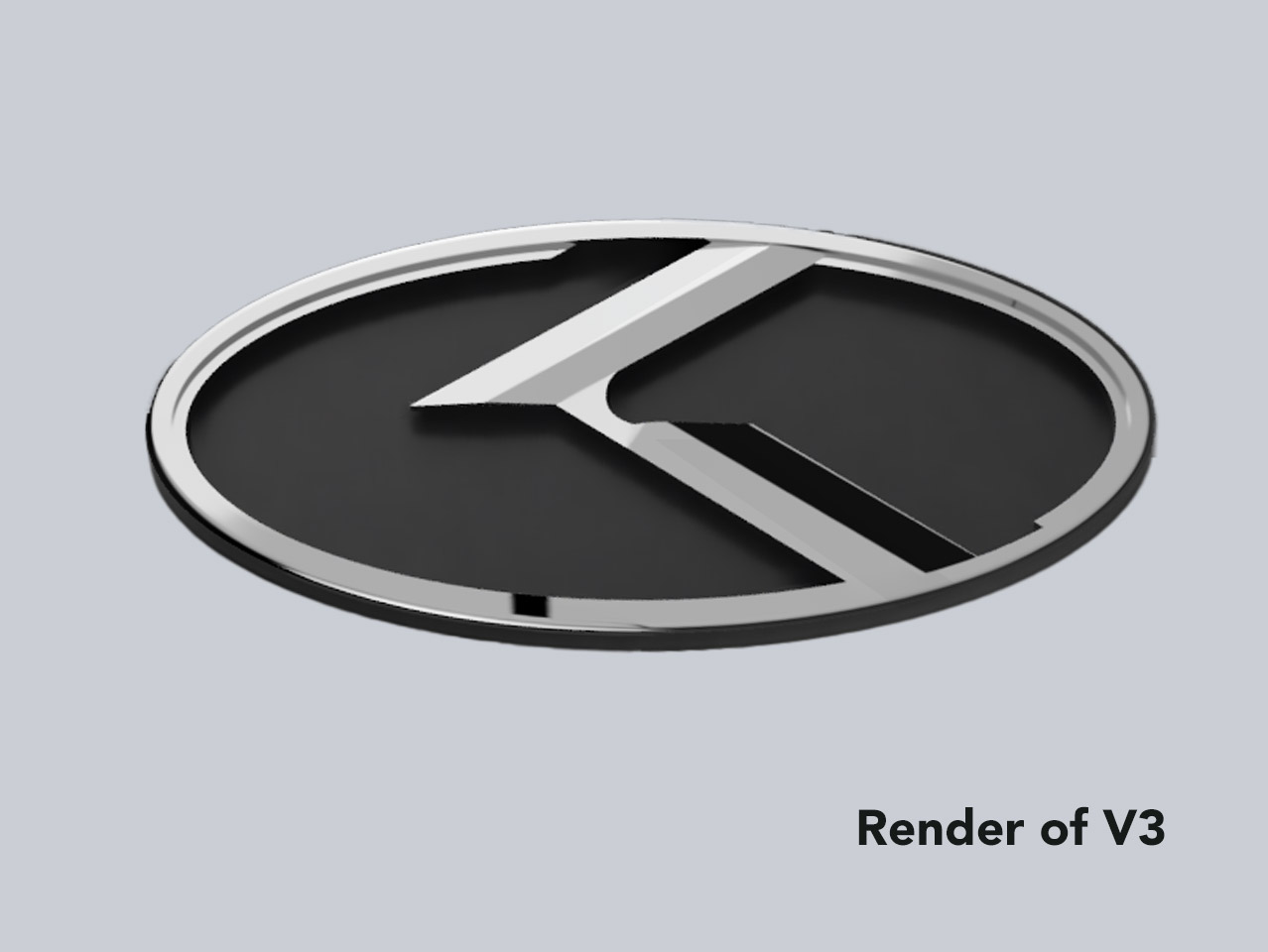 K-Logo Badge / Emblem for KIA by KevDoy | Download free STL model ...