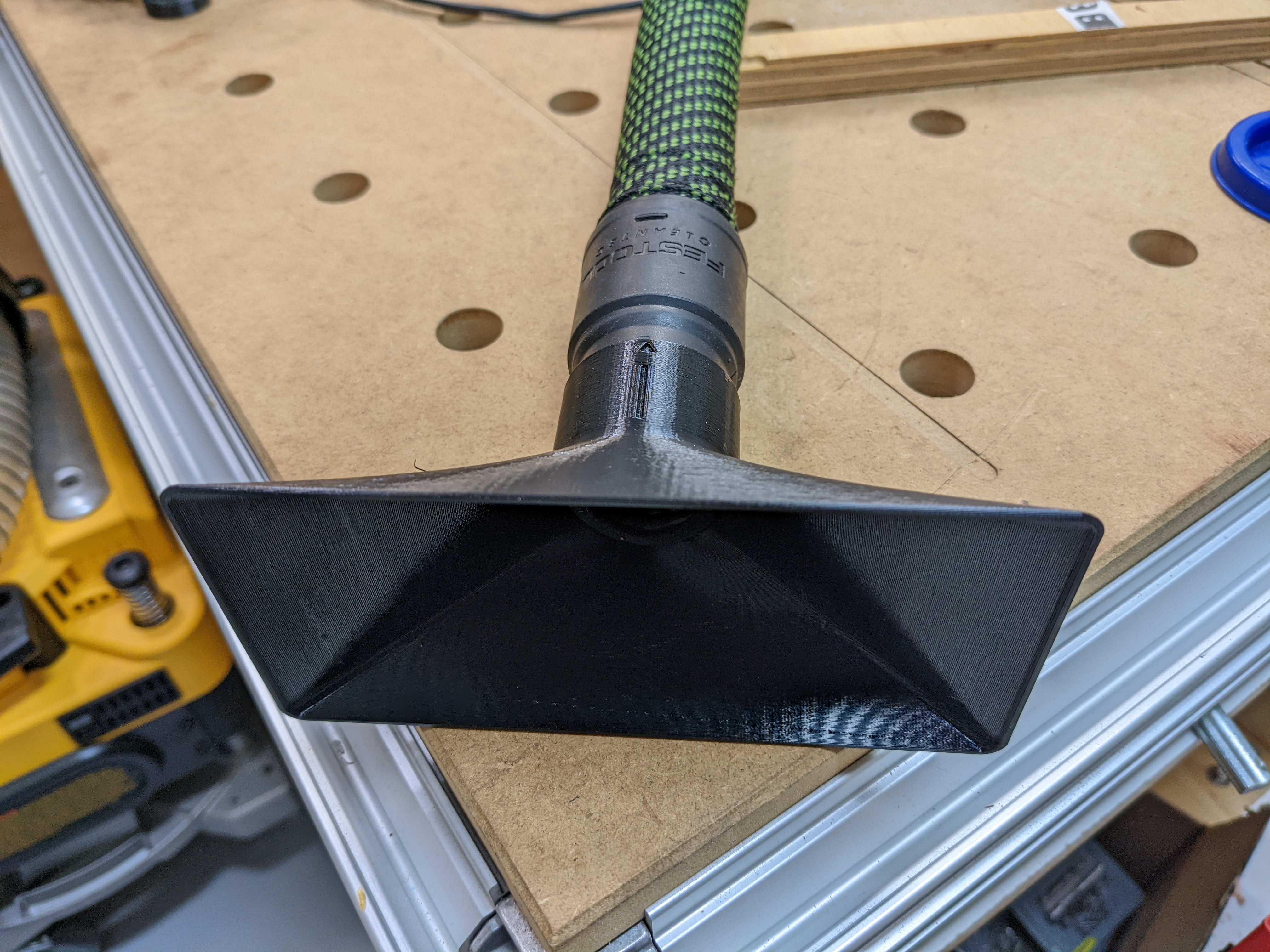 Vacuum head for MFT and Festool 27mm CLEANTEC hose