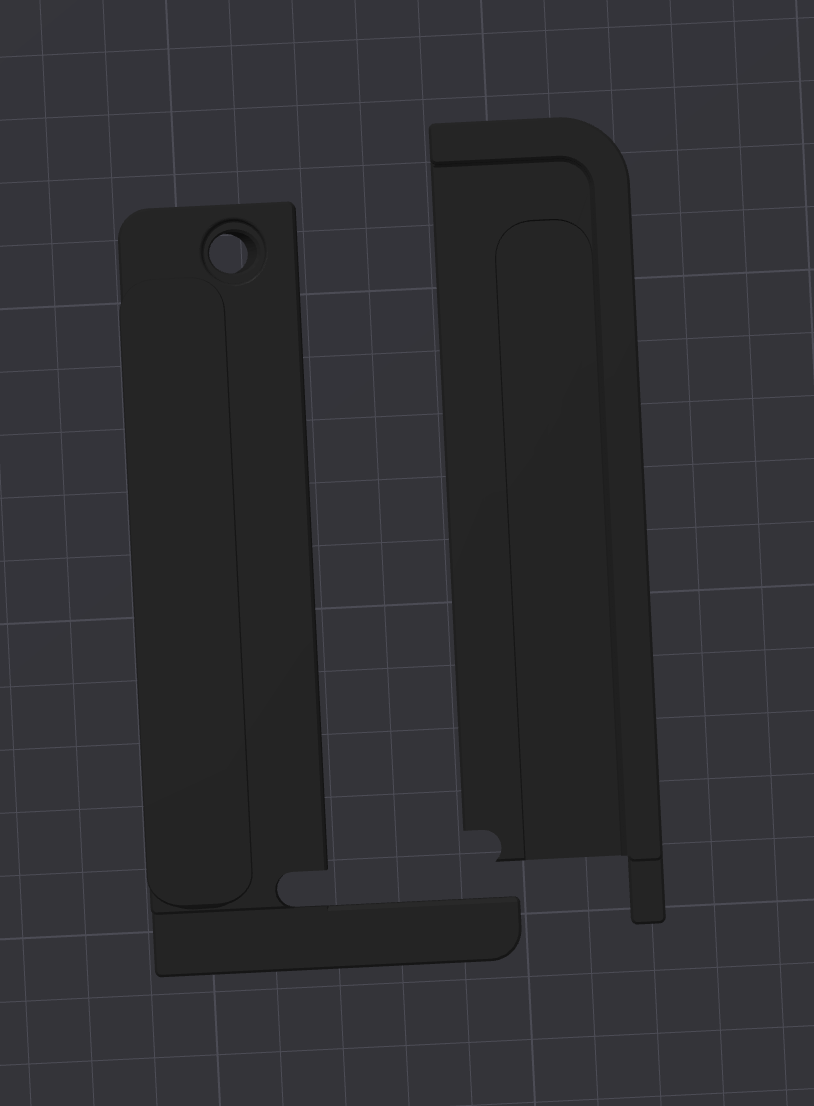 K1/K1 Max Door Cover 3D model thumbnail