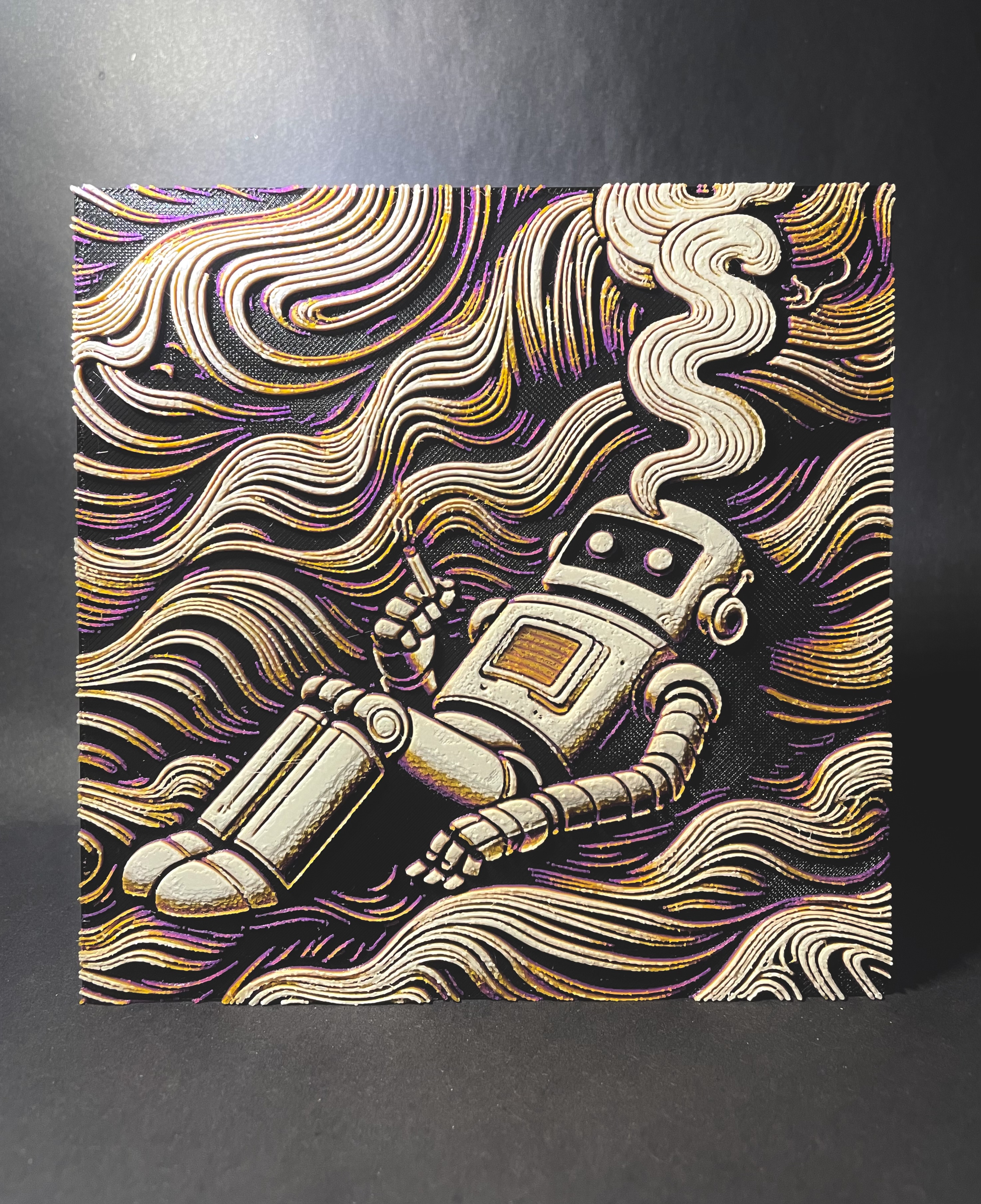 robo smoke break Hueforge