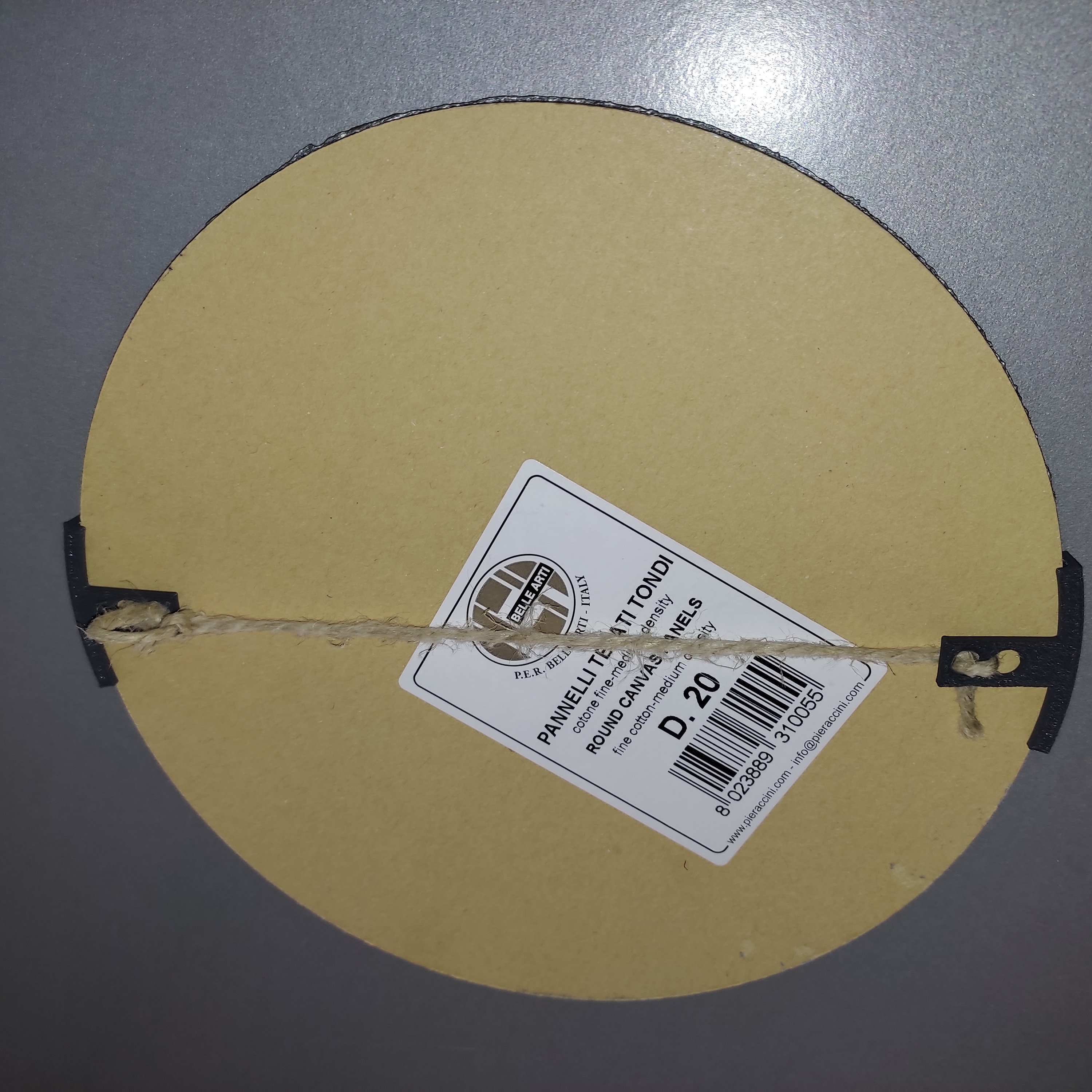 parametric round canvas wallmount