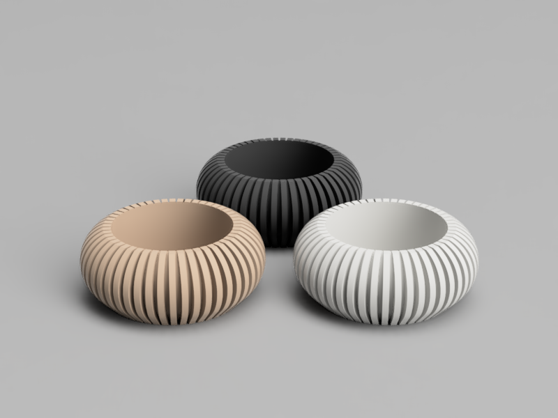 Modern Torus LED Tealight
