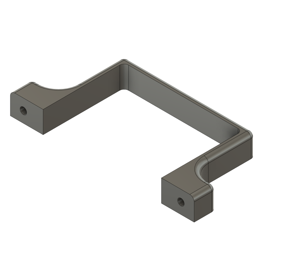 Ikea bekant powersupply mount