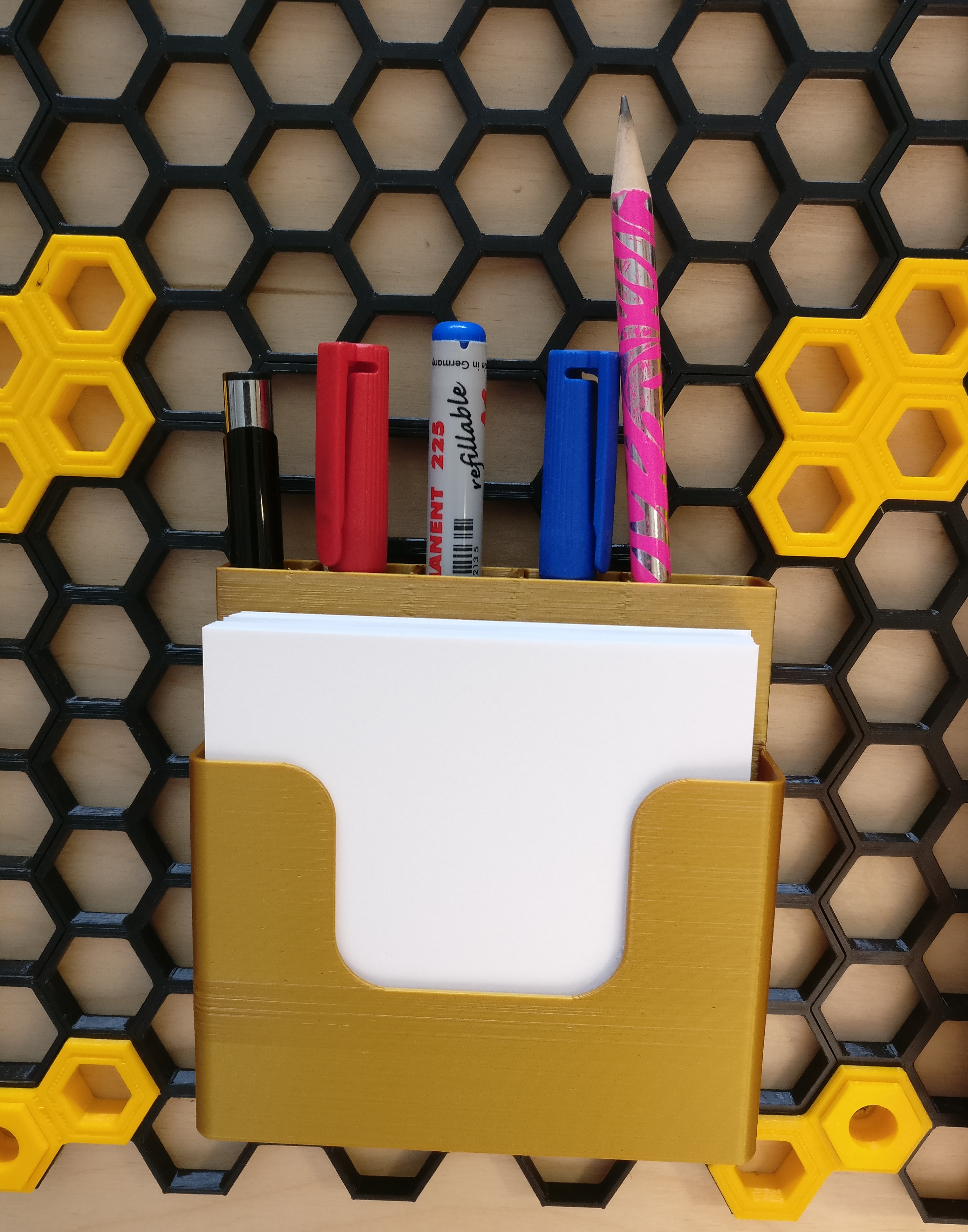 HSW Note box with pen holder