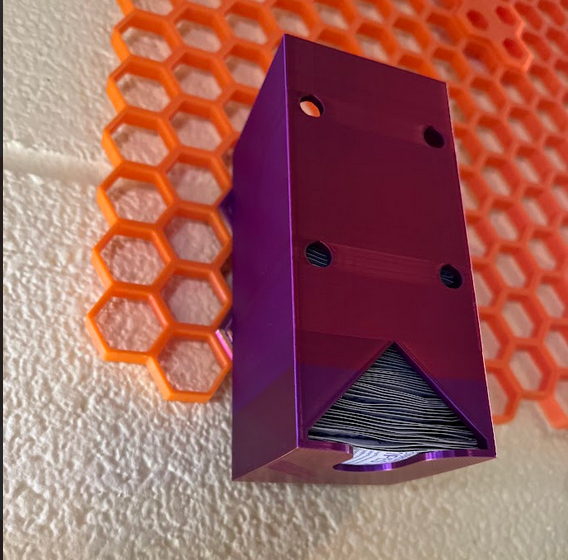 hex wall Isopropyl Alcohol Wipe Dispenser
