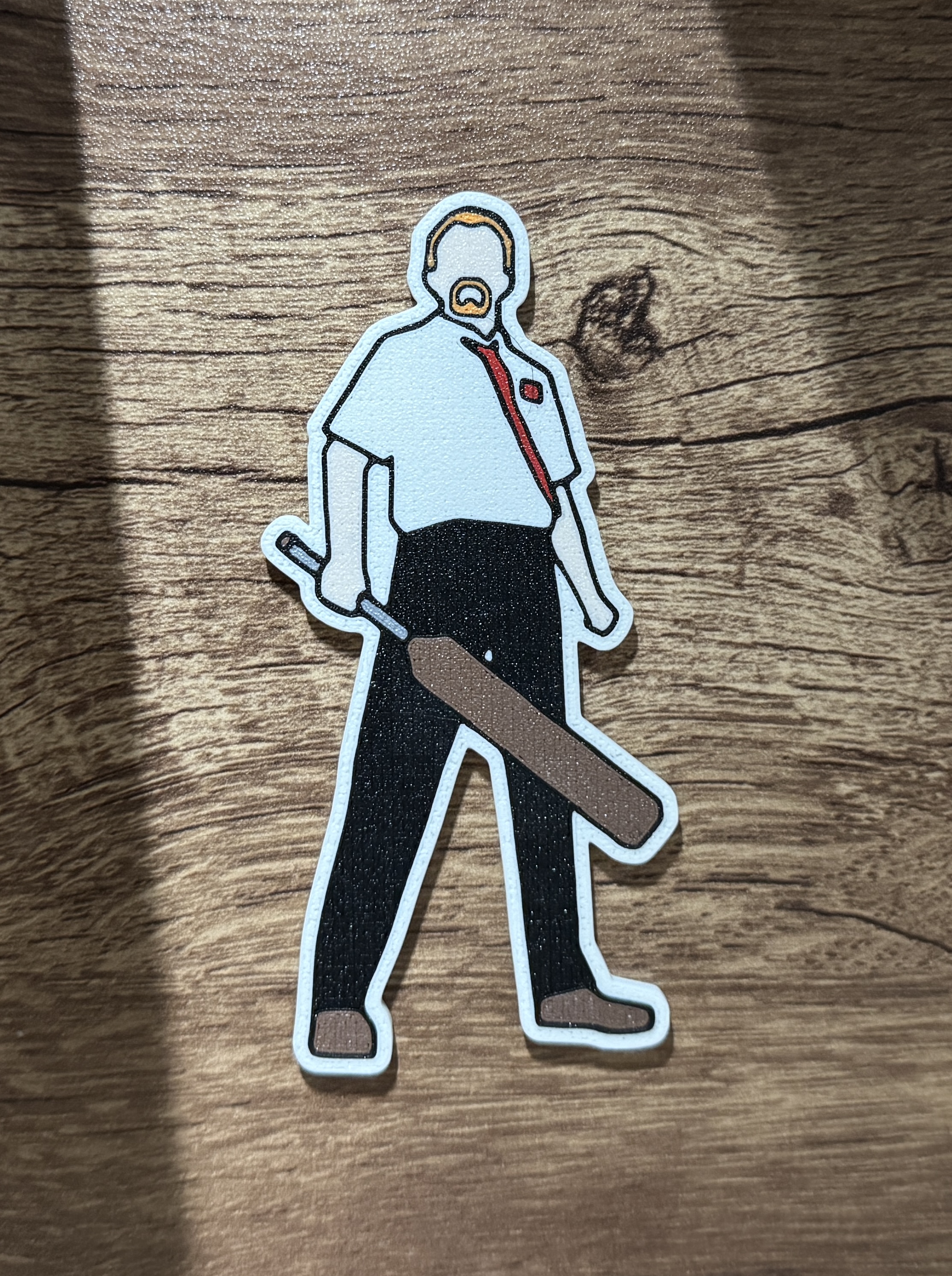 Shaun Shaun Of The Dead Magnet (multi-color)(8x3mm magnets)
