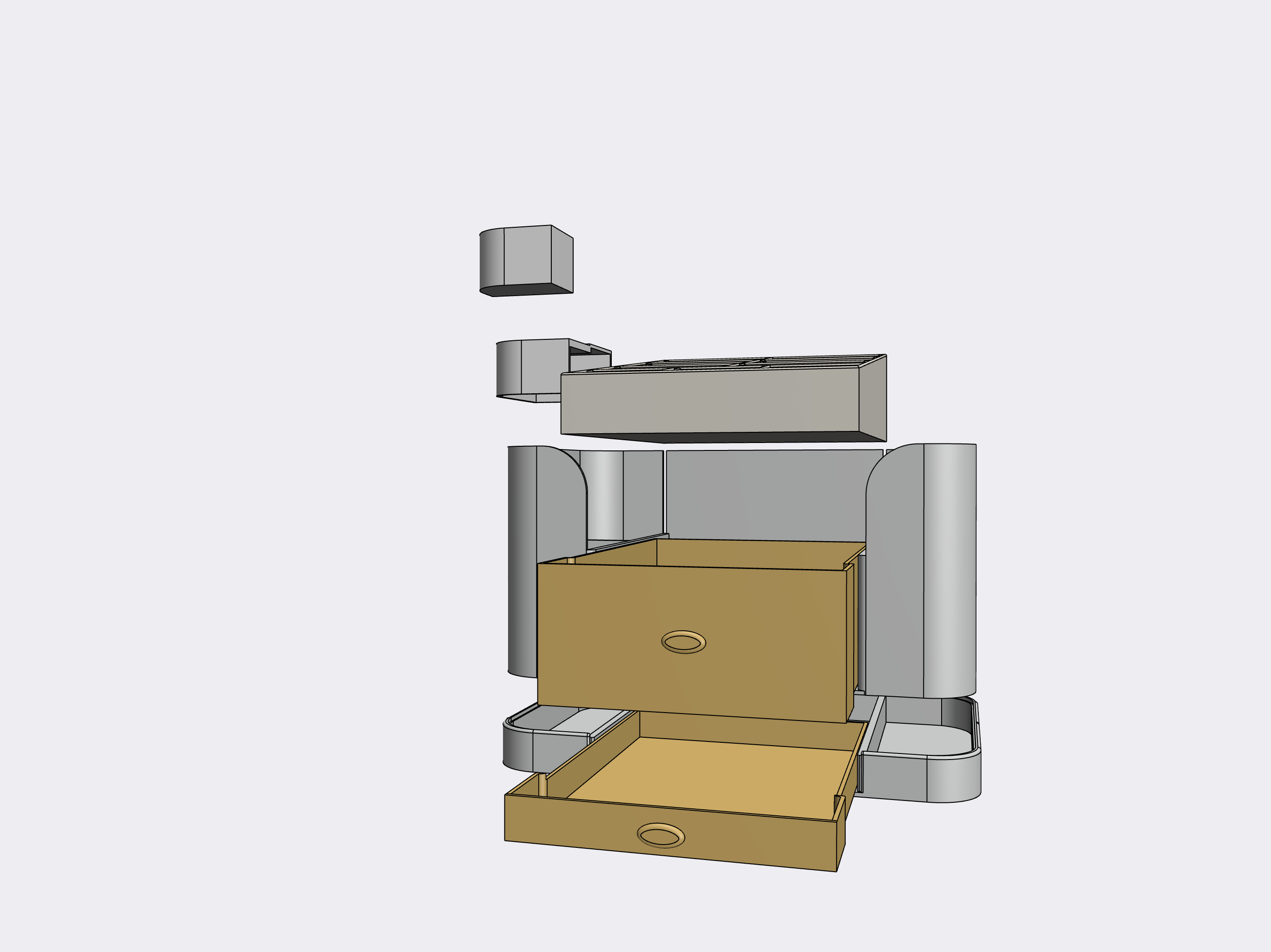 Makeup Organizer by Joe | Download free STL model | Printables.com