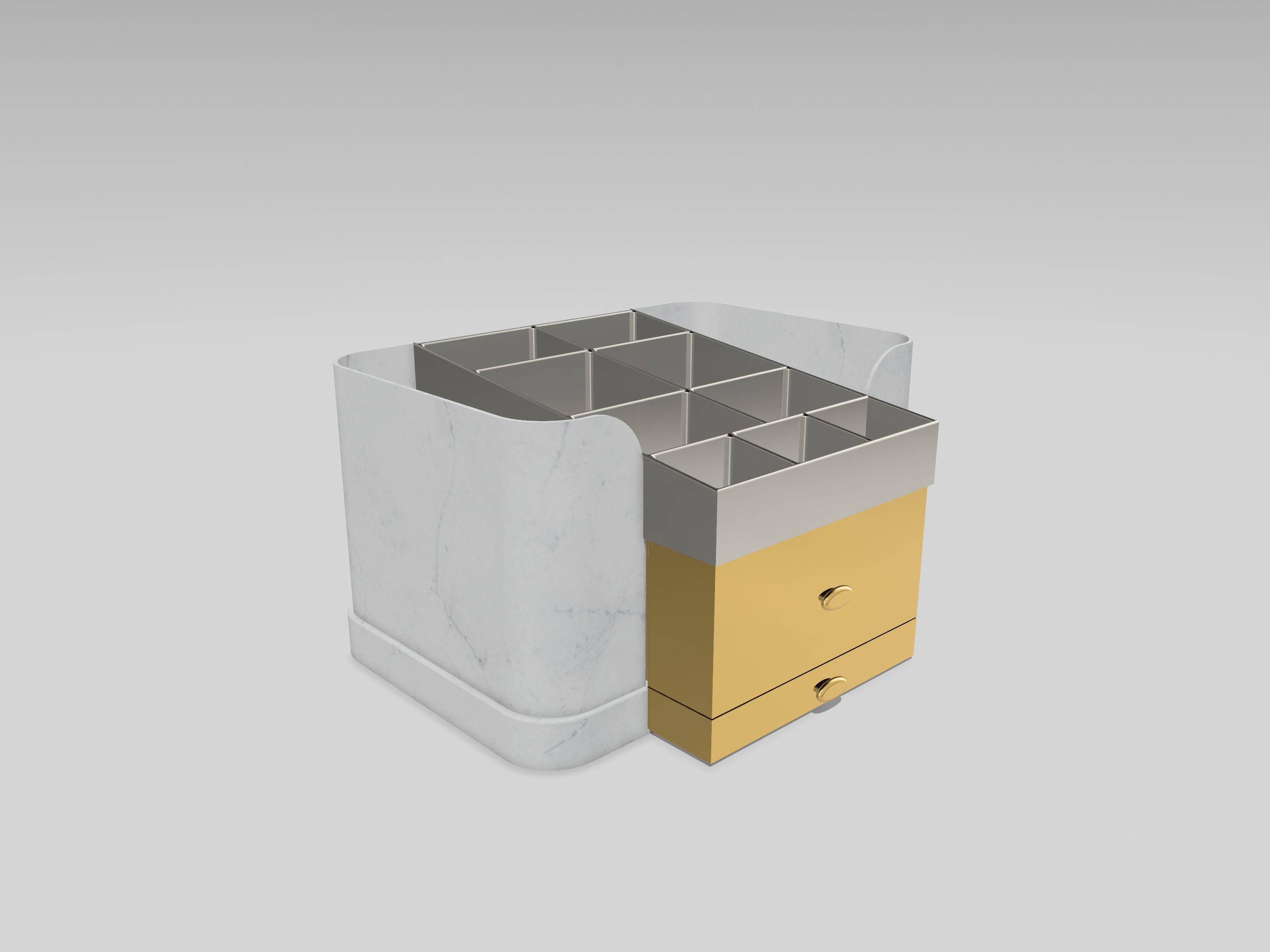 Miniatura 8 do modelo 3D Makeup Organizer