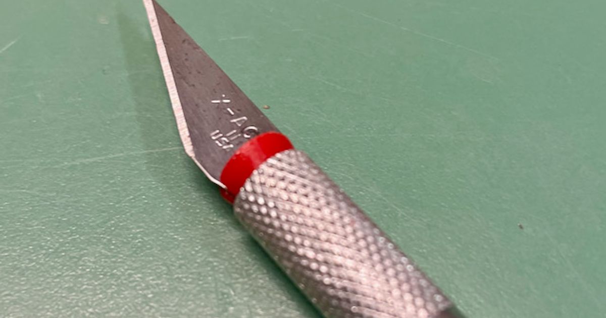 Xacto knife insert by Henk | Download free STL model | Printables.com