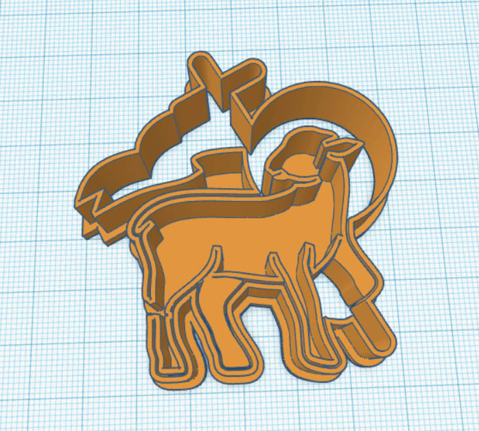Easter lamb mold