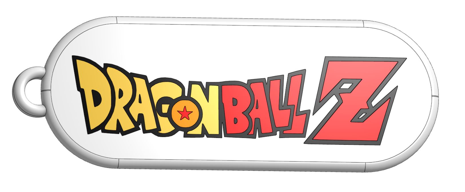 Dragonball Z Logo Keychain