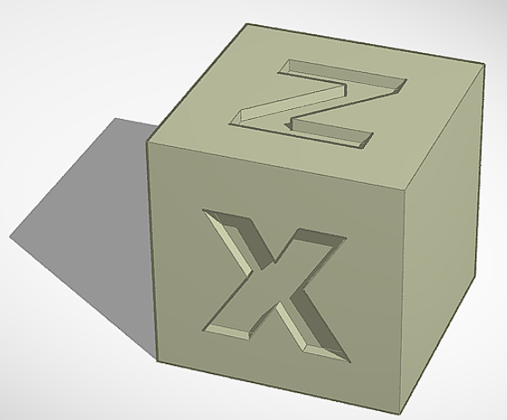 20mm Calibration Cube