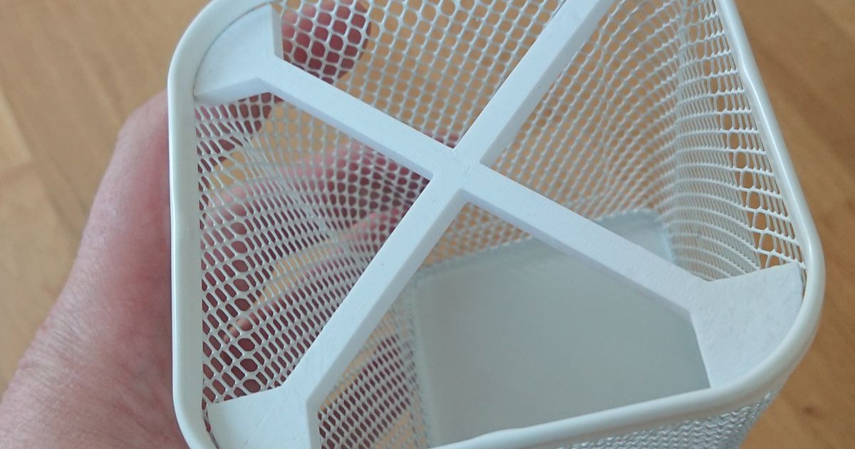 Divider for Ikea pen holders by floe Download free STL model