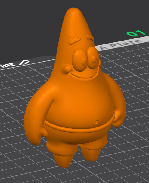 SpongeBob's friend Patrick
