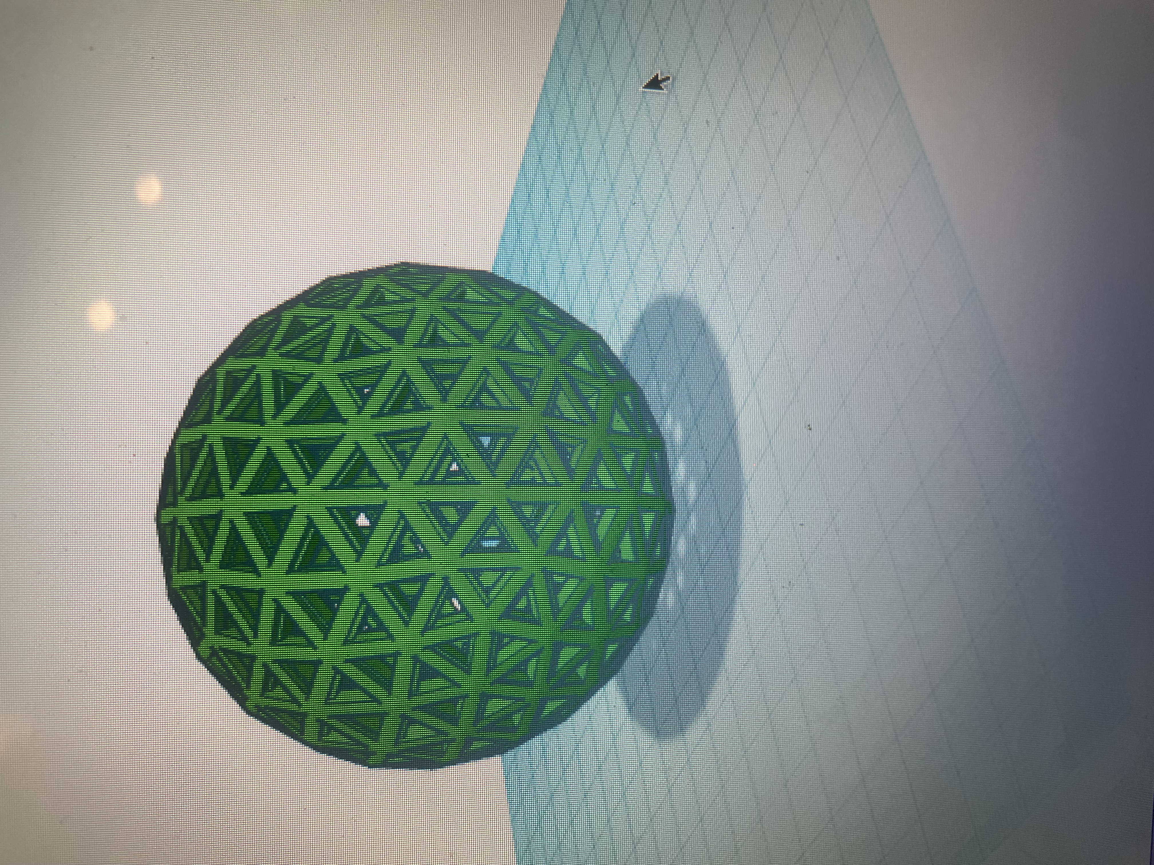 Airless tennis ball
