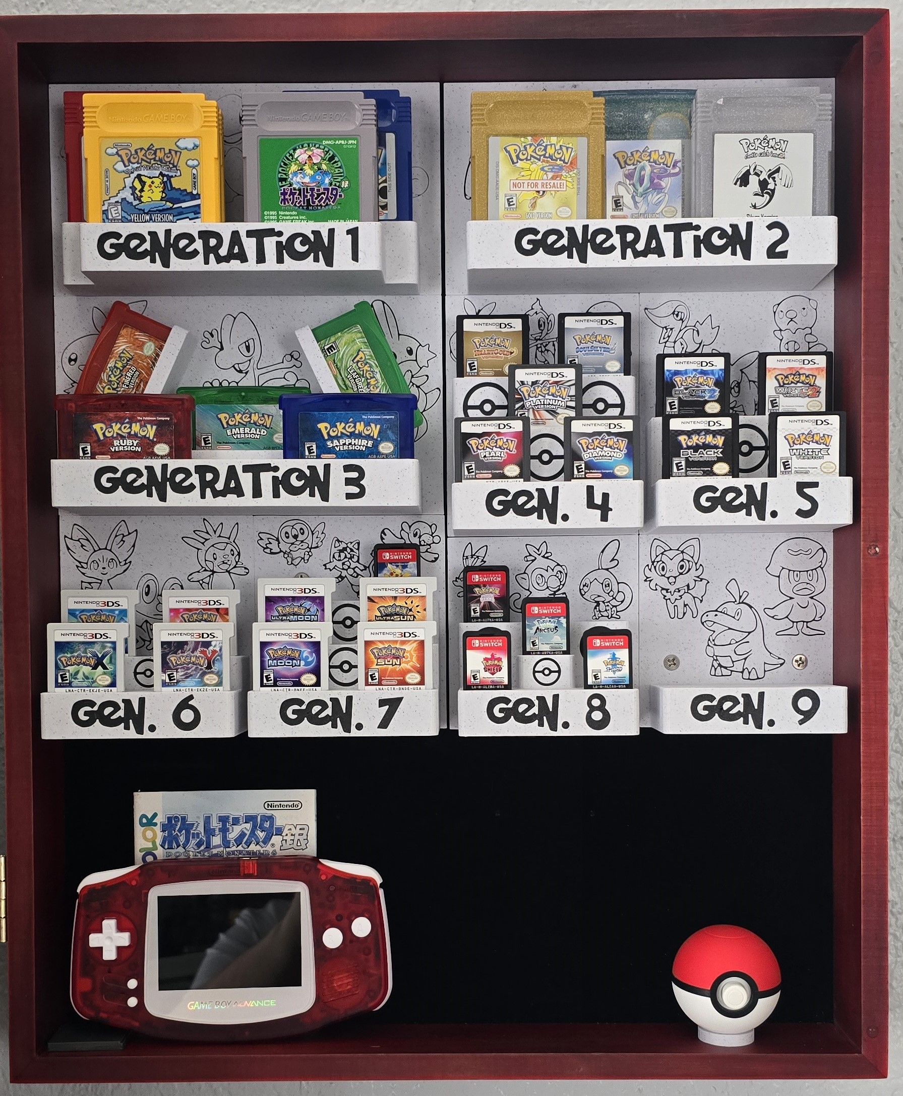 Selling Pokemon display shelf