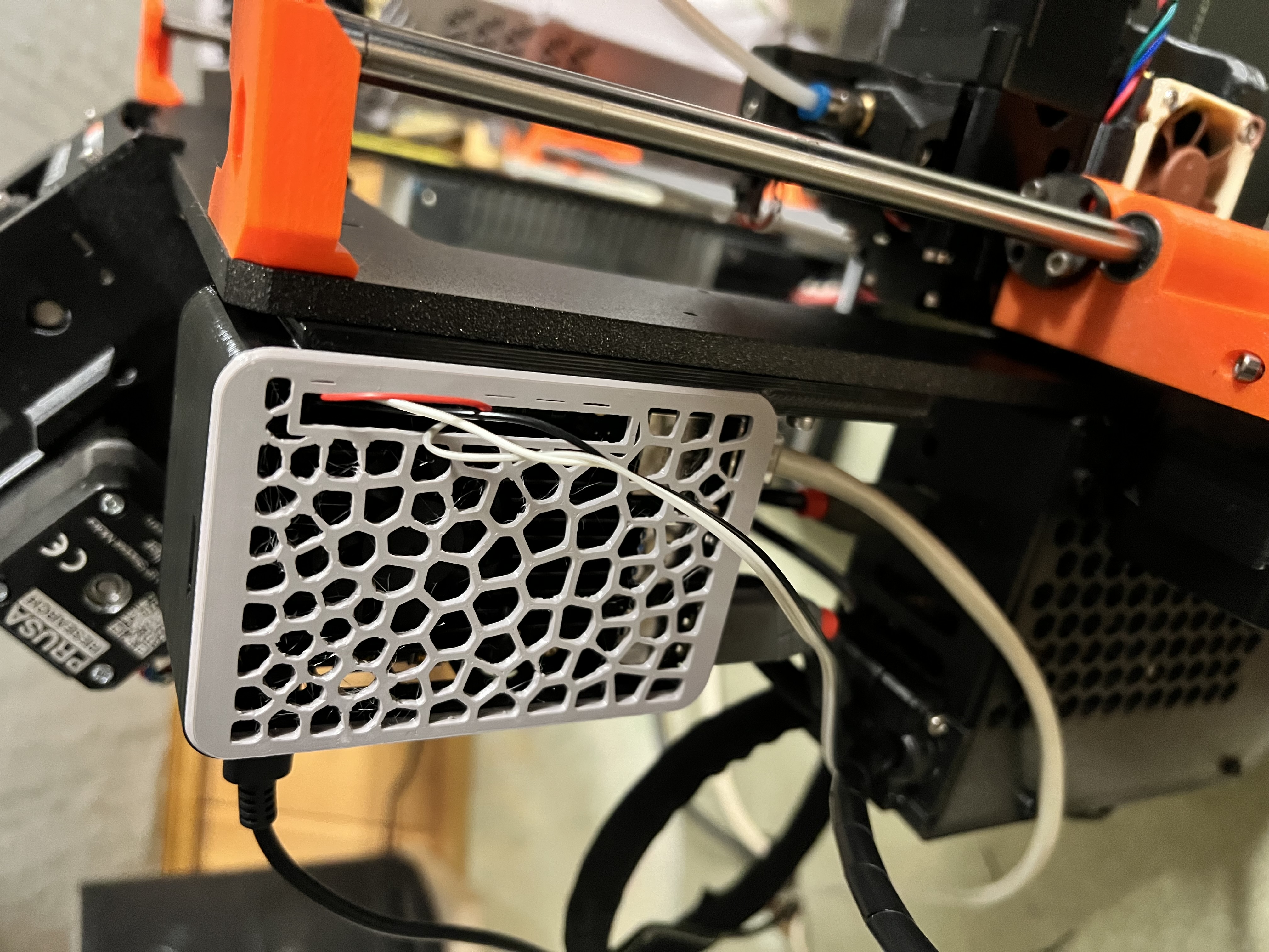 Raspberry Pi 4 m.2 ssd case 3D model thumbnail