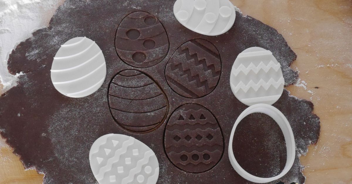 Easter Eggs Cookie Cutters by C47_3d | Download free STL model ...