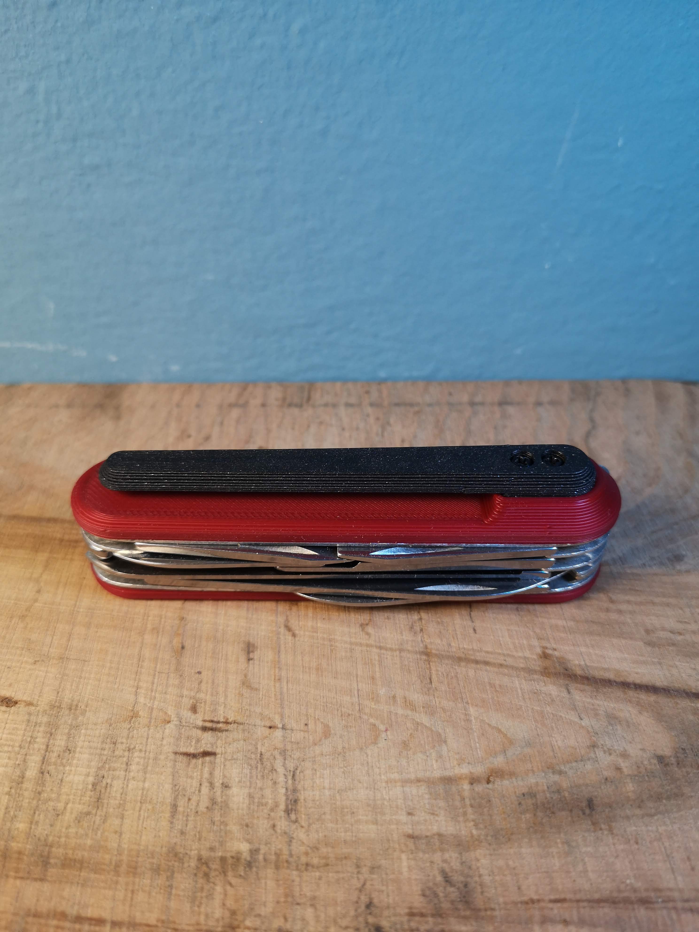 SWISS ARMY KNIFE POCKET CLIP by VG_ST_D Download free STL model